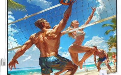 Test : écran de projection motorisé 4 : 3 HD blanche