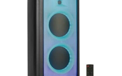 Test enceinte Ibiza WAVE8 : puissance et effets LEDs