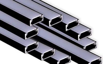 Test : profilé aluminium noir Aftertech 10x 3m pour bande LED