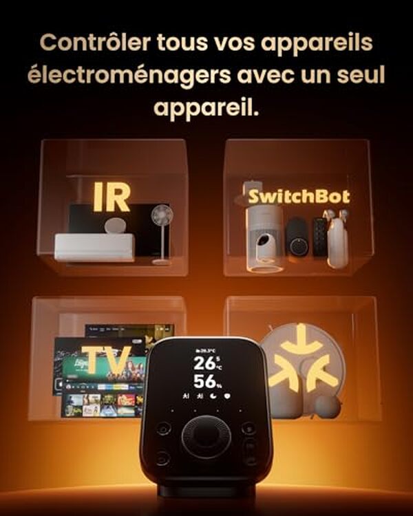 Découvrez le hub SwitchBot 3 : une solution domotique avec support Matter et intégration Alexa, améliorant votre maison connectée facilement.