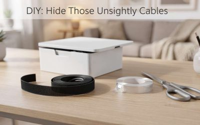 DIY : cachez ces câbles que je ne saurais voir