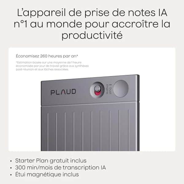 Découvrez l'efficacité multilingue de l'enregistreur vocal Plaud Note IA. Analyse, performance et fonctionnalités pour une expérience audio optimale.