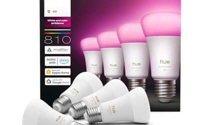 Test : ampoule LED Philips Hue A60 connectée, compatible Alexa et Google Assistant