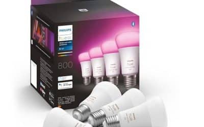 Test : ampoules Philips Hue White & Color Ambiance connectées