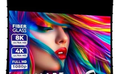 Test de l&rsquo;écran de projection électrique Esmart Tatenso 150” 16 : 9 avec télécommande