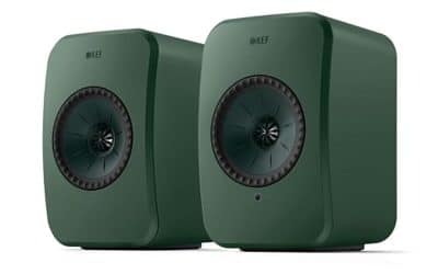 Test des enceintes KEF LSX II : audio connectée en vert sauge