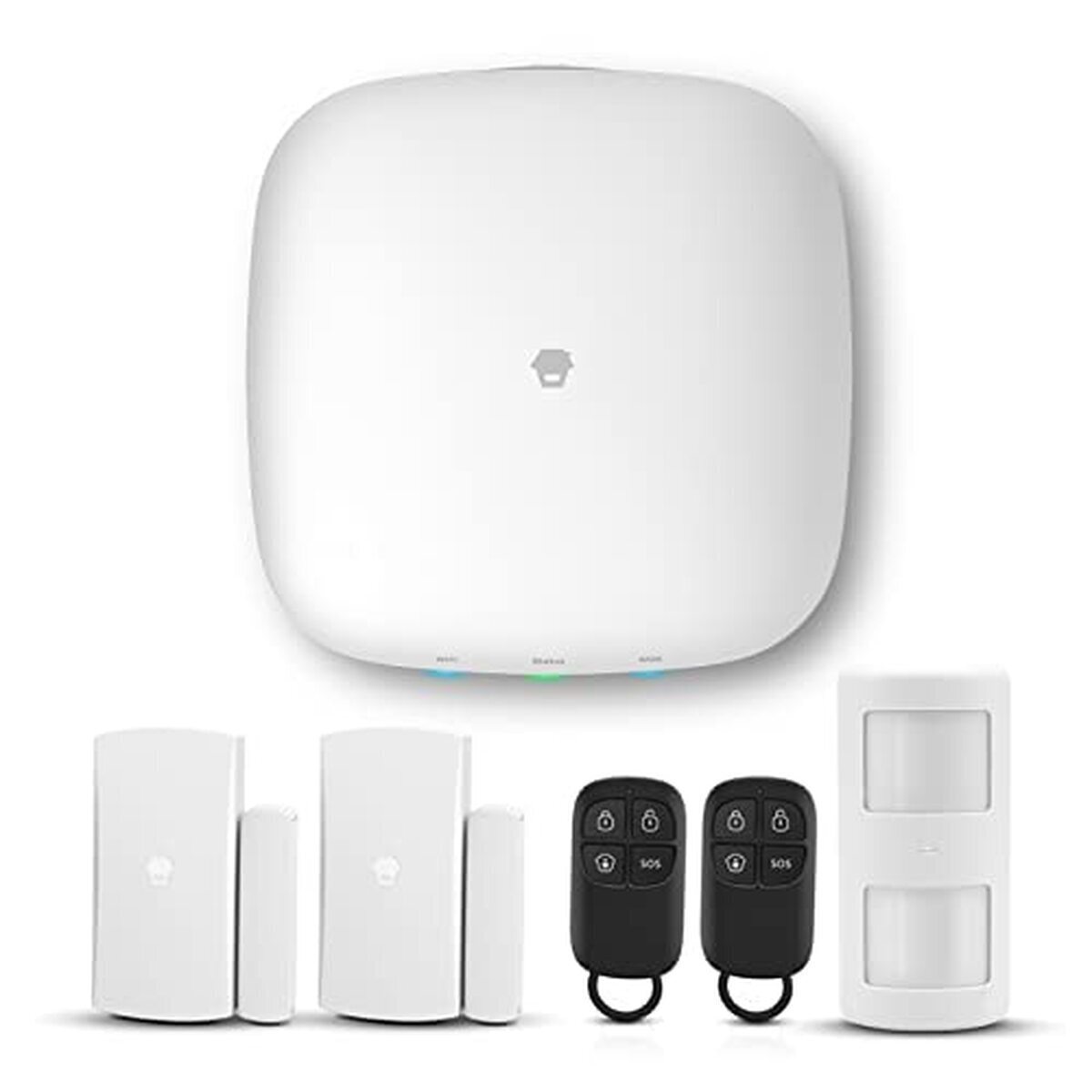 Kit Alarme Maison 4G MA-IV – Sans Abonnement, Sans Fil, Avec Batterie Et Détecteurs