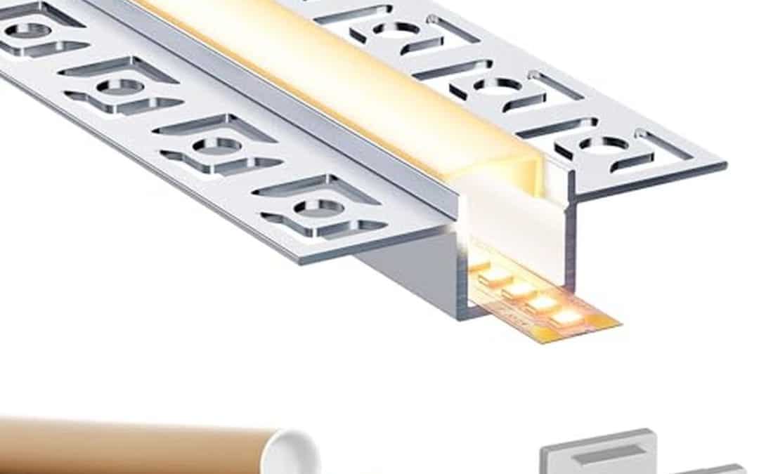 Test du profilé alu Geeklux SA03 40M pour ruban LED