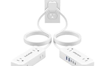 Test d’un câble d’extension double performant : 4 sorties CA et 5 ports USB