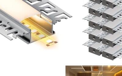 Test : profilés LED KOSOOM 2 m pour bandes LED