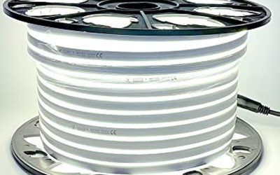 Test : ruban lumineux néon flexible LEDZEIT Profi, 50m blanc froid 6500K, intérieur & extérieur