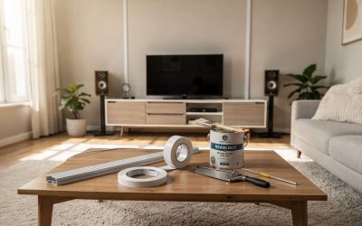 Comment cacher le câblage des enceintes ?