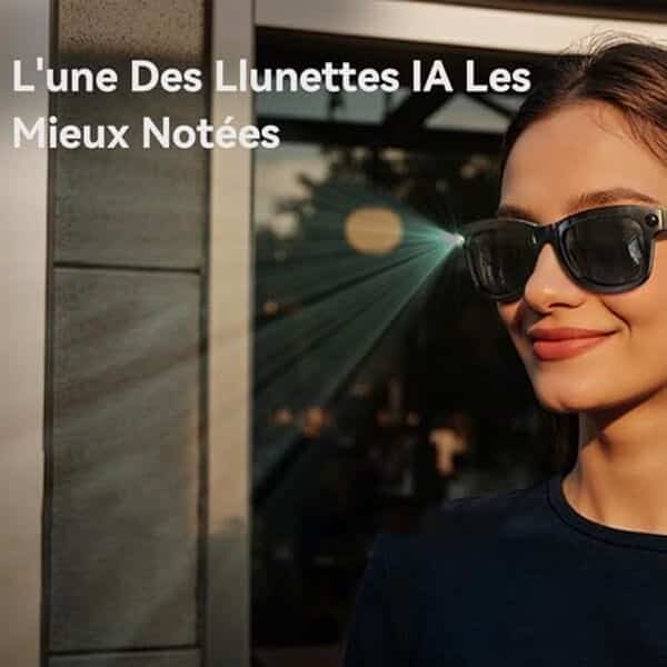 Découvrez les Meacode AI Smart Glasses : expérience vocale améliorée et capture HD inégalée. Parfait pour les passionnés de technologie à la recherche de fonctionnalités avancées.