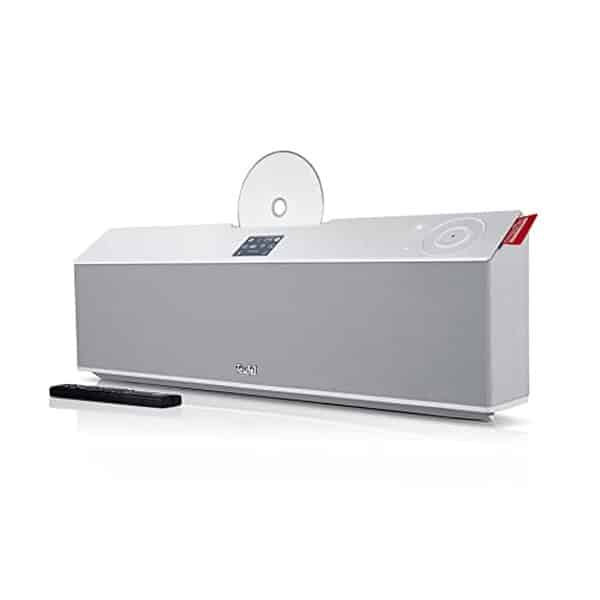 Découvrez notre test détaillé de la teufel MusicStation, une enceinte de streaming haut de gamme blanche, alliant design élégant et qualité sonore inégalée pour une expérience musicale optimale.