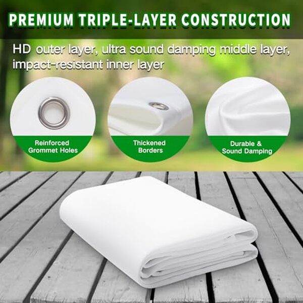 Découvrez notre analyse complète de l'écran de projection Durbles, un équipement incontournable pour les passionnés de simulateurs de golf avec sa technologie triple couche innovante et performante.