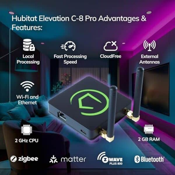 Découvrez le Hubitat C8 Pro : analyse complète de ce concentrateur domotique innovant et efficace pour optimiser votre maison connectée.