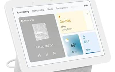 Test du Google Nest Hub Galet GA00516-US