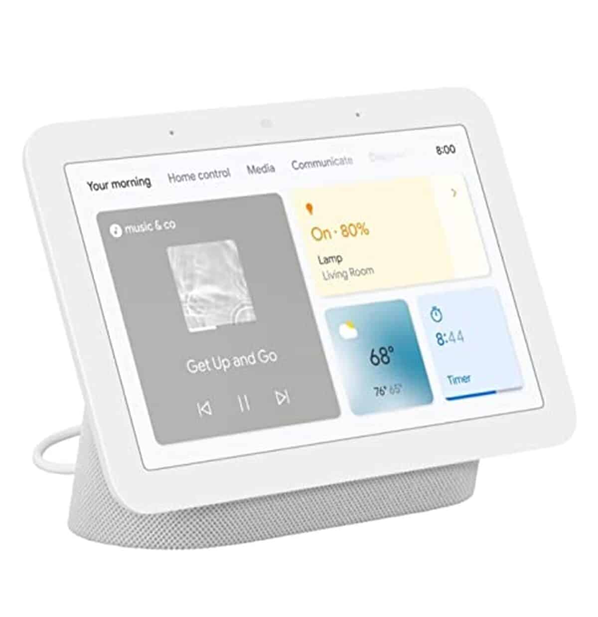 Test du Google Nest Hub Galet GA00516-US