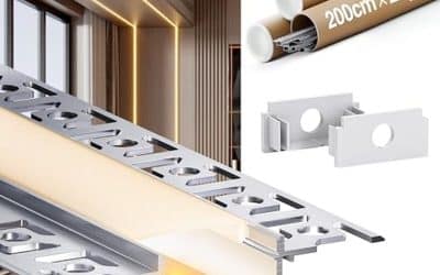 Test du profilé alu GEEKLUX SA01 pour ruban LED (50 m)