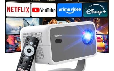 Test du vidéoprojecteur 360° 4K avec Netflix et WiFi