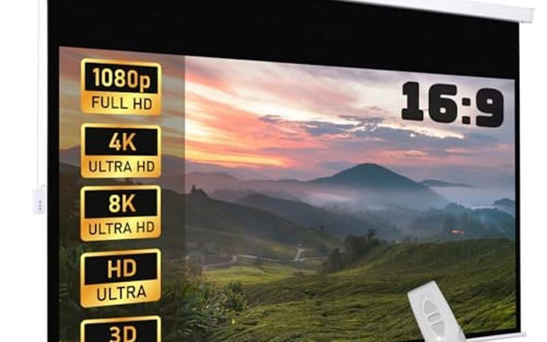 Test : écran de projection Fabulcozy 120 pouces motorisé pour home cinéma