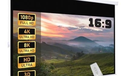 Test : écran de projection Fabulcozy 120 pouces motorisé pour home cinéma