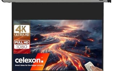 Test : écran motorisé celexon HomeCinema 80″ pour Home Cinéma