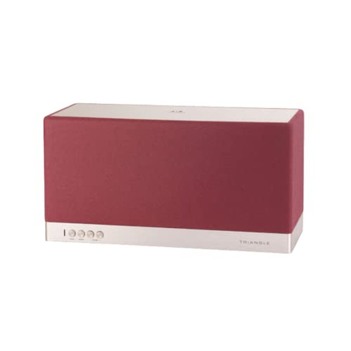 Test : enceinte connectée Triangle AIO 3 rouge ocre