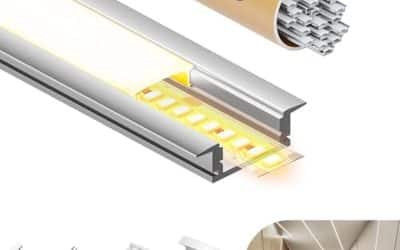 Test : geeklux profilé aluminium LED encastrable 2m