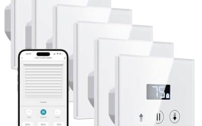 Test : interrupteur volet roulant connecté Allevoi 6 Pack, tactile et compatible Alexa/Google Home