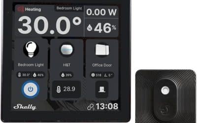 Test du kit Wi-Fi Shelly Wall Display : contrôle et mesure domotique