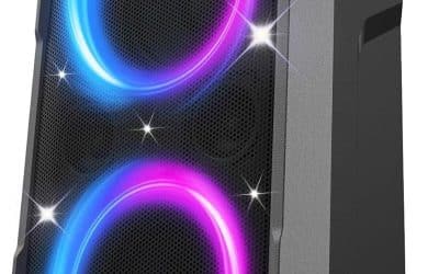 Test : foxdawn enceinte Bluetooth 240W avec lumières LED