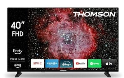 Test : thomson TV 40 pouces 40FF2S34 avec Alexa et HDR10