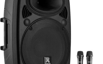Test : vonyx Verve46, enceinte sono portable 1000W avec micros UHF