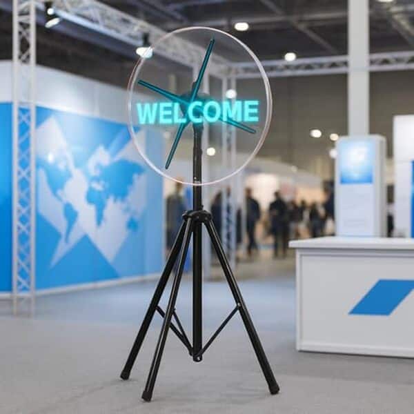 Découvrez notre test complet du ventilateur hologramme 3D HD LED pour vos campagnes publicitaires. Technologie d'affichage révolutionnaire, performance et qualité d'image exceptionnelle.