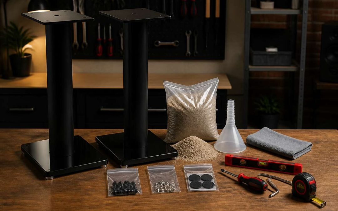 Comment monter un pied d'enceinte NorStone Stylum S ?