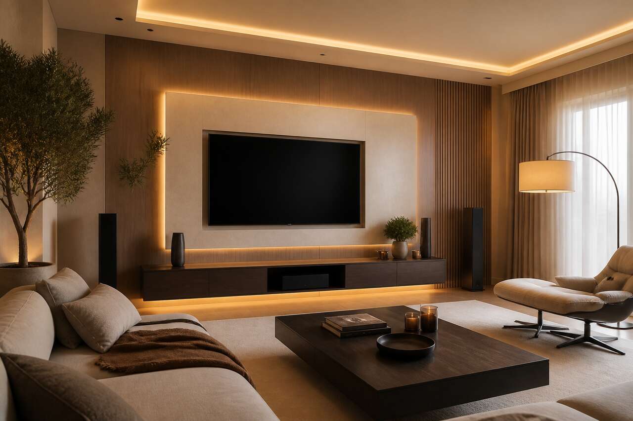 Finitions d&eacute;co et confort: cadre, couleurs, son et ambiance