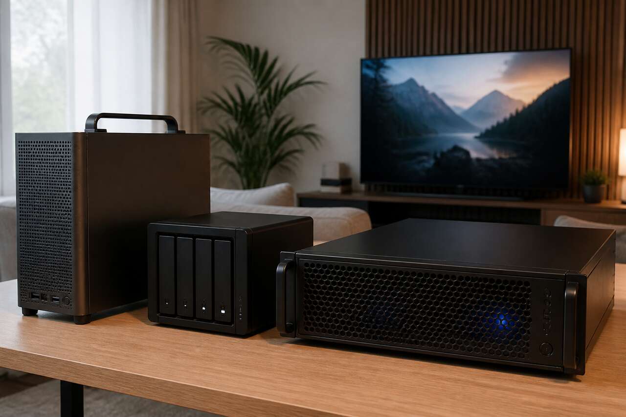 Choisir o&ugrave; stocker sa biblioth&egrave;que: pc, nas ou serveur d&eacute;di&eacute;