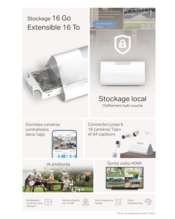 Découvrez notre test complet du hub intelligent Tapo H500 : alarme intégrée, détection IA avancée et toutes les fonctionnalités pour sécuriser votre maison connectée. 