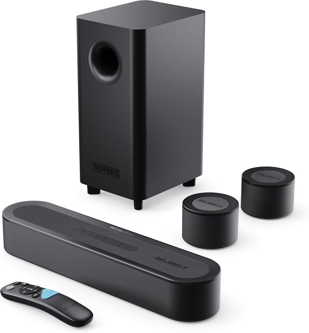 Test de la barre de son Majority Bowfell Halo Atmos 300w