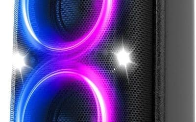Test de l’enceinte bluetooth TPBEAT 160W Partybox : son puissant et lumière LED