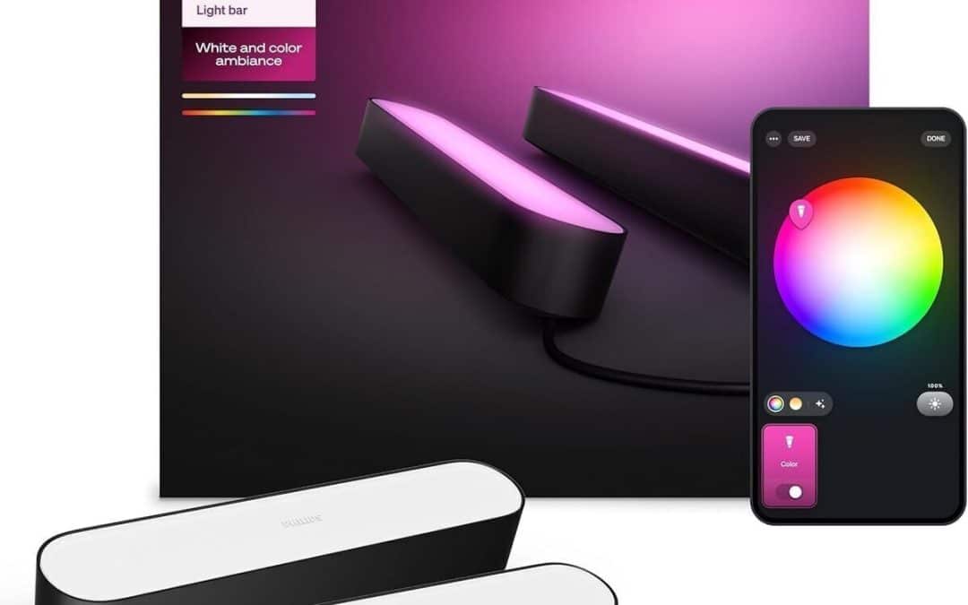 Test Philips Hue Play : barre LED connectée pour TV et gaming