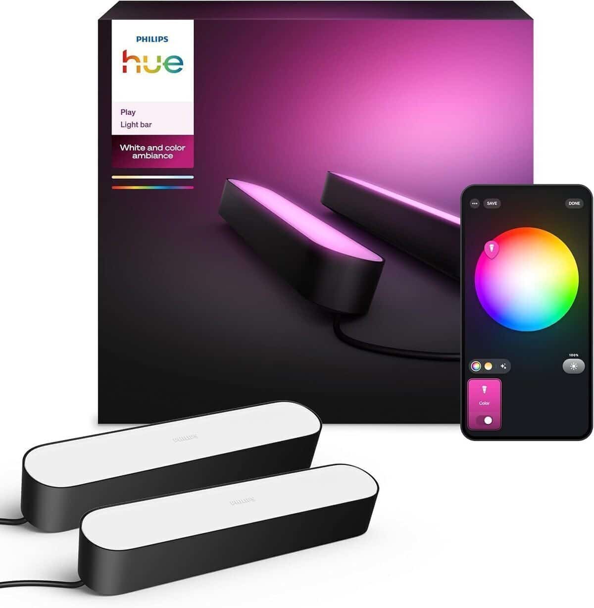 Test Philips Hue Play : barre LED connectée pour TV et gaming