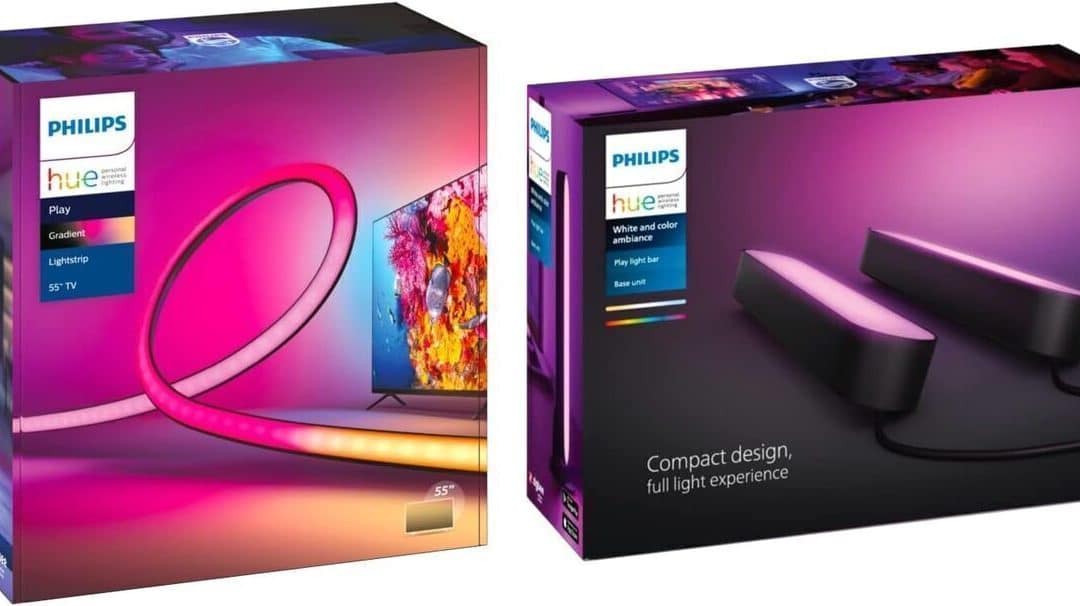 Test : philips Hue Play Gradient Lightstrip pour une ambiance lumineuse connectée