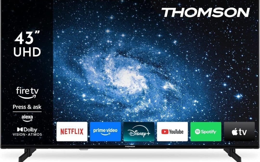Test : thomson TV 43UF4S35 4K UHD avec Alexa et Dolby Atmos
