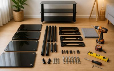 Comment monter le meuble hi-fi Norstone Slender ?