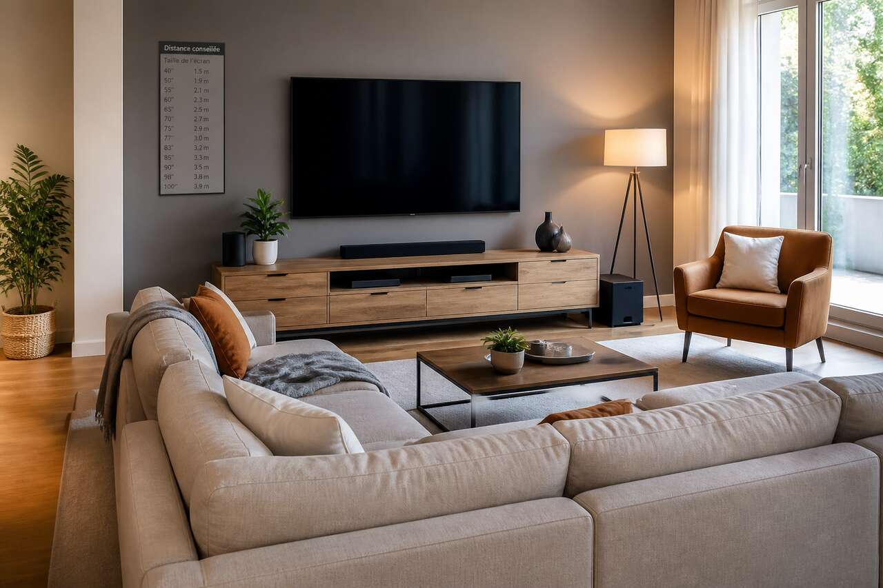 Quelle distance pour regarder la TV ?