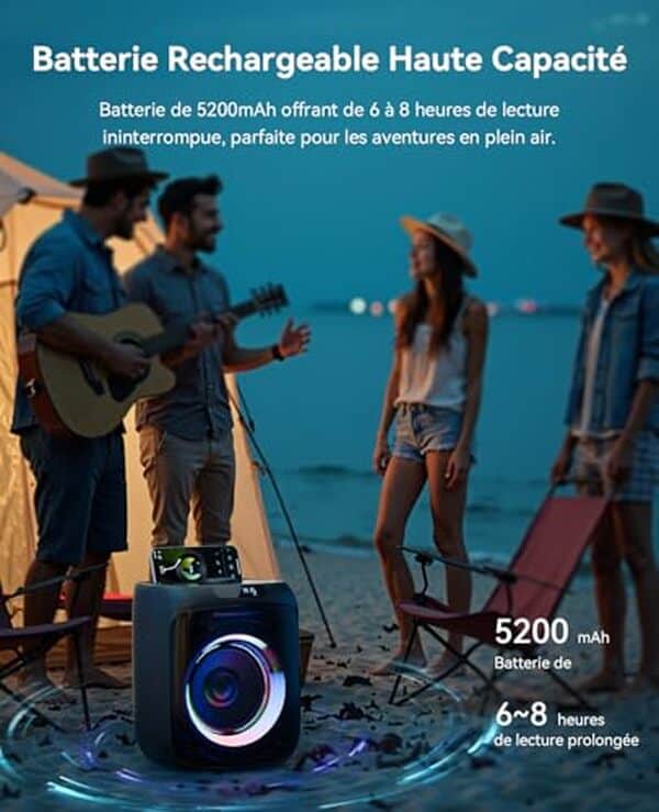 Découvrez notre test détaillé de l'enceinte karaoké 400W avec 2 micros et lumières LED. Performances, qualité sonore et fonctionnalités pour vos soirées. 