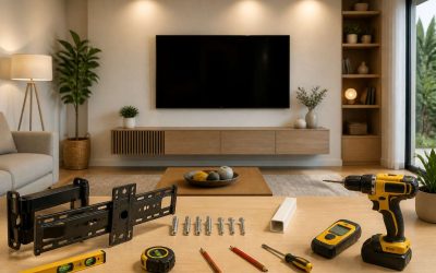 Comment fixer sa TV sur un mur en placoplâtre ?