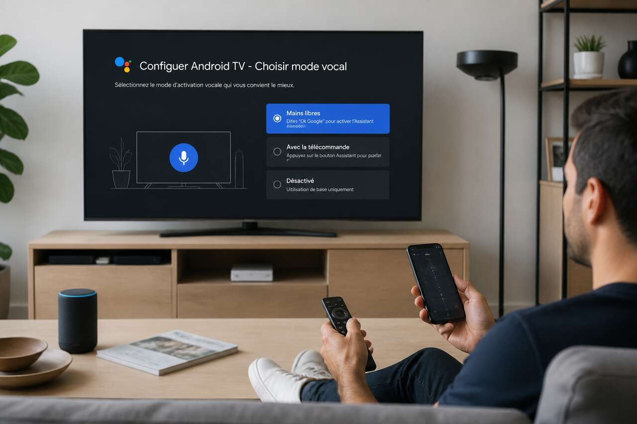 Choisir son mode de commande vocale: télécommande, tv mains libres, smartphone ou enceinte Choisir son mode de commande vocale: télécommande, tv mains libres, smartphone ou enceinte